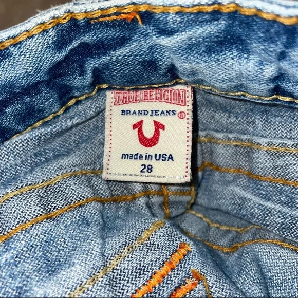 True religion wide leg jean 28 - Picture 5 of 11